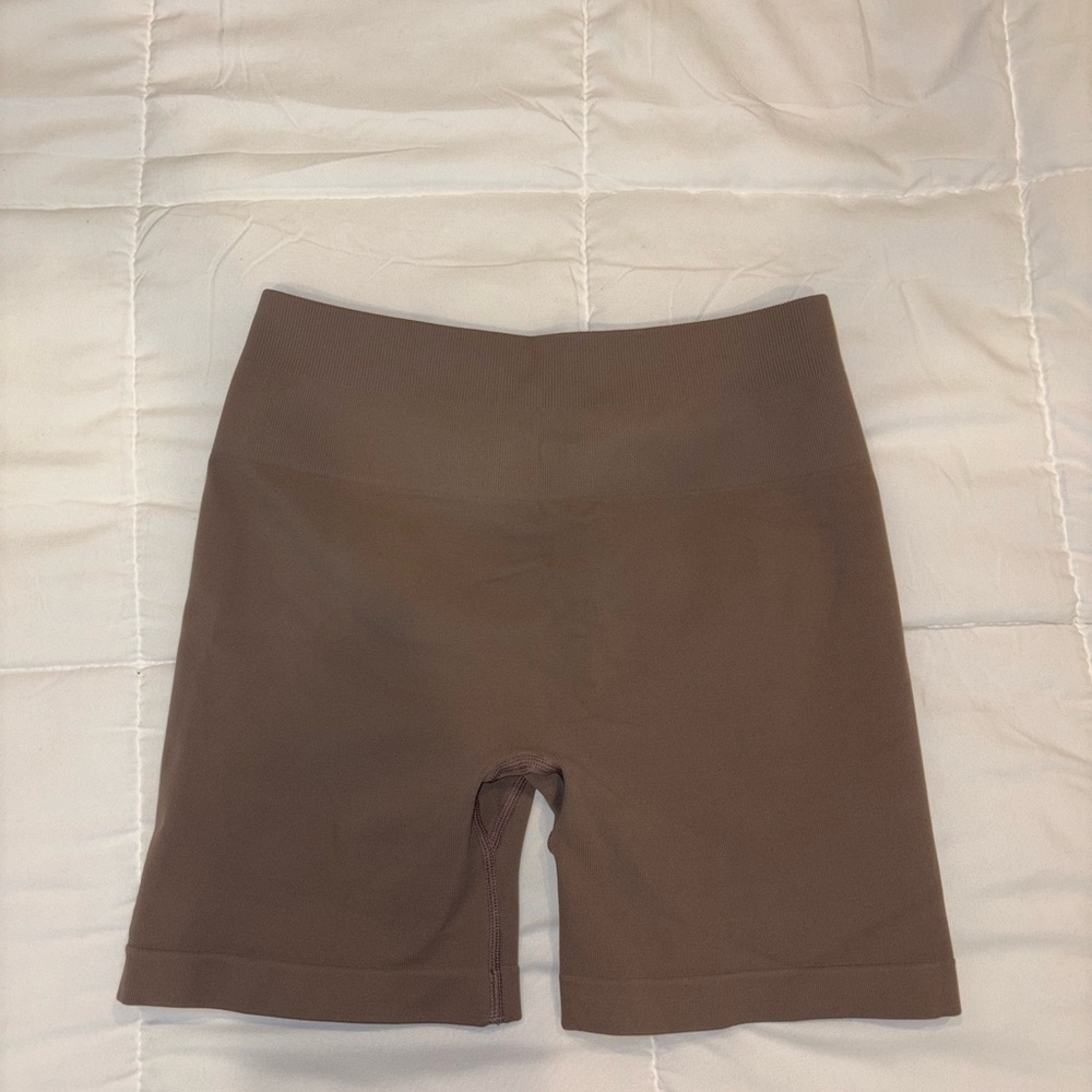 Mocha Brown Aurola - Intensify Workout Shorts